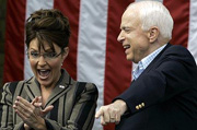 Sarah Palin and John McCain